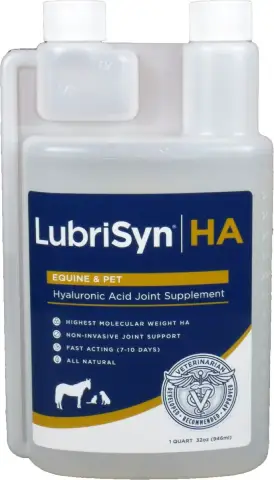 LubriSyn HA Hyaluronic Acid Horse & Pet Joint Supplement